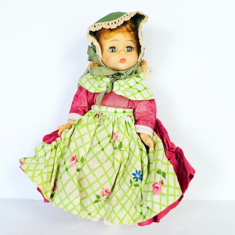 Vintage Madame Alexander Denmark International Collection 8" Doll Sleep Eyes